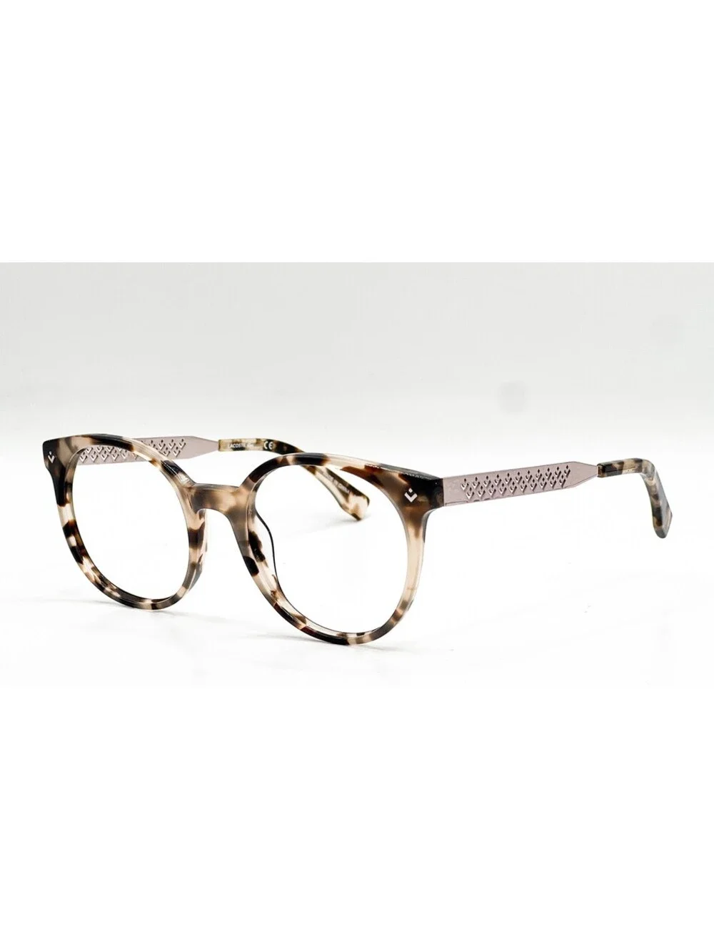 Lacoste L2806 219 Rose Havana Round Authentic Eyeglass Frames 50-20